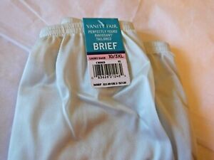 Vanity Fair Perfectly Yours Ravissant Tailored Brief  panties 15712 size 10 one