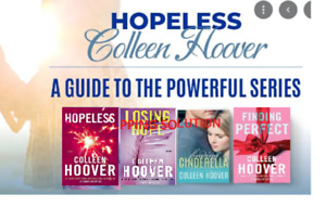 BEST SELLING COMBO BOOK SET OF COLLEEN HOOVER(HOPELESS+LOSING HOPE+FINDING CI...