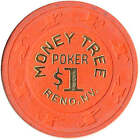 Money Tree Casino Reno Nevada $1 Poker Chip 1970s