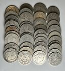 Lot of 40 Morgan Silver Dollars Cull Circulated Coins All Pre ‘21 Dates
