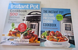 Instant Pot Cook Book Lot  Book BK Roy Fisher Laural Fisher