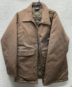 🔥 Vintage • Sears Roebuck • Brown Quilted Jacket • Men’s Sz 42 R