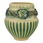 Roseville Corinthian 1923 Vintage Arts and Crafts Pottery Ceramic Vase 212-6