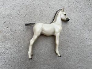 New ListingBreyer Horse #9 Joy Glossy Alabaster Proud Arabian Foal DARK Muzzle Old Mold PAF