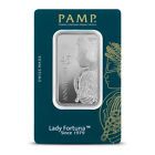 1 oz PAMP Suisse Lady Fortuna 45th Anniversary Silver Bar (New w/ Assay)