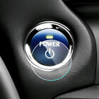 Invisible Car Engine Ignition Start Stop Button Sticker Cover Film Accessories (For: More than one vehicle)