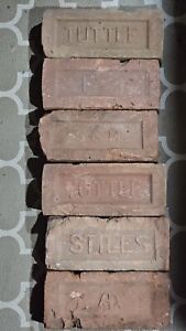 New ListingVintage Reclaimed Bricks lot of 6
