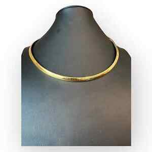 Joan Rivers Goldtone Choker Style Necklace