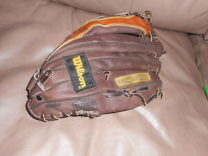 Wilson A9803 leather softball glove LHT 13