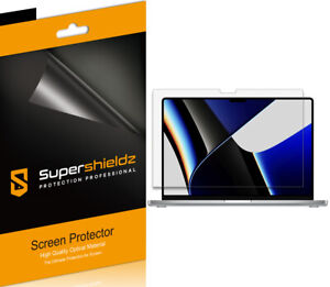 3X Supershieldz Clear Screen Protector for MacBook Pro 16 inch (2021-2023)