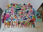 Huge Polly Pocket toy lot Dolls Clothes Shoes Accessories car moped see pictures