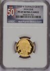 2008-W Gold Buffalo $10 NGC PF69 Ultra Cameo