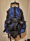 Vintage Y2k Oakley Tactical Hiking Backpack Black Blue