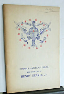 KENNEDY GALLERIES Exhib Catalog American Prints From Henry Graves Jr Collection