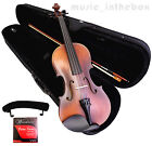 Student Model - 4/4 Antique Style Violin +Bow+Rosin+Case+Should Rest+String set