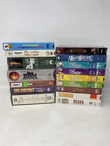 Sealed VHS lot of 13 movies Various genres Late 90's / Early 2000's ed Lucy Boot