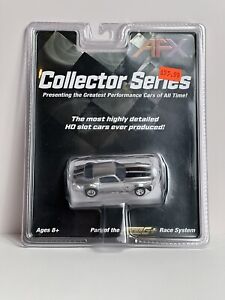 AFX Mega G+ Collector Clear Series Silver Camaro Limited Edition Slot Car