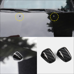 Carbon Fiber Front Wiper Water Spout Cover For Jeep Grand Cherokee 2011-2020 (For: 2012 Jeep Grand Cherokee)