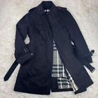 BURBERRY BLACK LABEL Trench coat Liner Belt Nova check Cotton M Size Used JPN