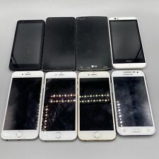 iPhone Samsung Android LG HTC ZTE Cell phone lot of 8 Parts Repair