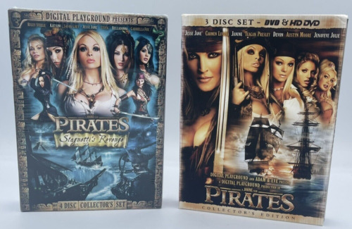 Pirates & Pirates 2 Stagnetti's Revenge Dvd Lot Digital Playground Jesse Jane