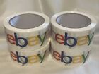 Four (4) Rolls EBAY Logo Branded Shipping Tape 2”x 75 Yards Free S/H Priority