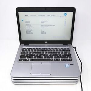 Lot of 4 HP EliteBook 840 G3 - Intel i5-6300U 16GB DDR4 No OS/SSD/AC/Batteries