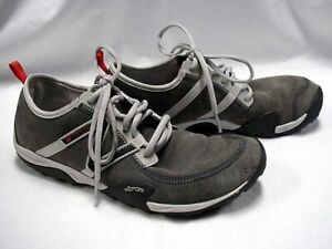 New Balance Gray Minimus Vibram Sole Womens Size 10 B Barefoot Trail Hiking Shoe