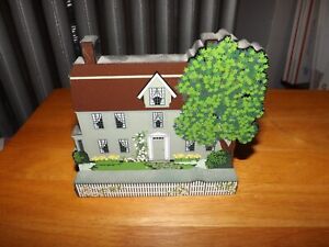SHELIA'S COLLECTIBLE WOOD HOUSE THE OLD MANSE CONCORD MASSACHUSETTS USED 1998