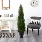 5’ Topiary Cedar Artificial Tree Home Decor UV (Indoor/Outdoor). Retail $197