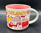 Starbucks Coffee Cup Mug Orlando Florida Been There Series Theme Park NICE GIFT