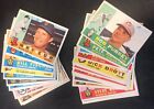 1960 Topps Baseball Trading Cards Excellent to EXMT Condition YOU PICK AND SAVE!