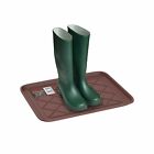 Boot Tray Muddy Shoes Plastic Drip Catcher Keep Floors Clean 15.5 x 19.75 Inch