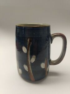 Very Pretty Glazed Pottery Tea / Coffee Cup 5