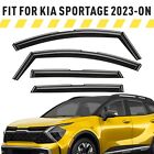 Rain Guards Vent Visors Shade for 2023-2024 Kia Sportage (For: 2023 Kia Sportage Hybrid EX Sport Utility 4-Doo...)