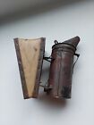 Vintage Dadant & Sons Bee Hive Smoker Bellows Wood Metal Leather