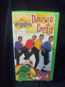 Wiggles, The: Wiggles Dance Party (VHS, 2001) 15 Jammin Tunes Tested Plays