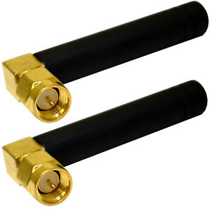 2x SMA Male GSM GPRS Antennas for RF Transceiver RS232 Megasquirt / Adaptronic