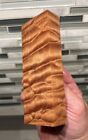 Stabilized Quilted Maple 5A Knife Block        5.70  x 2.10 x 1       (1069)