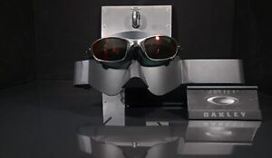 Oakley JULIET  Plasma Finish Glasses-Ruby Polar Lenses+Xtra Lens+Vault+Soft Bag