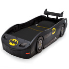 Kids Batman Batmobile Twin Bed Child Car Wheels Guardrails Spoiler Furniture New