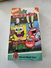 New ListingSpongebob Squarepants VHS Tape Sponge for Hire Nickelodeon Dolby Cartoon Patrick