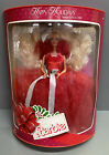 1988 HOLIDAY BARBIE MIB 1st Special Edition Christmas Mattel Doll Red Vintage 
