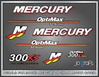 Mercury 300XS Optimax Decal Kit - Outboard Engine Replacement Die-Cut Stickers