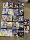 PS4 PLAYSTATION 4 Video Game Lot OF 22 - GREAT Selection AMAZING Collection H01