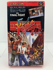 FINAL FIGHT Super Famicom Japan SNES With Box & Manual US Seller SFC0043