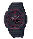 Casio G-Shock Quartz Black/Red Dial 48.5 mm Men's Watch GAB2100BNR-1A