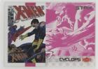 2018 Fleer Ultra Marvel X-Men Stax Middle Layer Cyclops #1B 0q5n