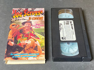 Joe Scruggs: In Concert VHS Signed On Back Autographed Used