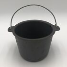 Vintage Small Cast Iron Kettle, 5.5” X 3.5”
